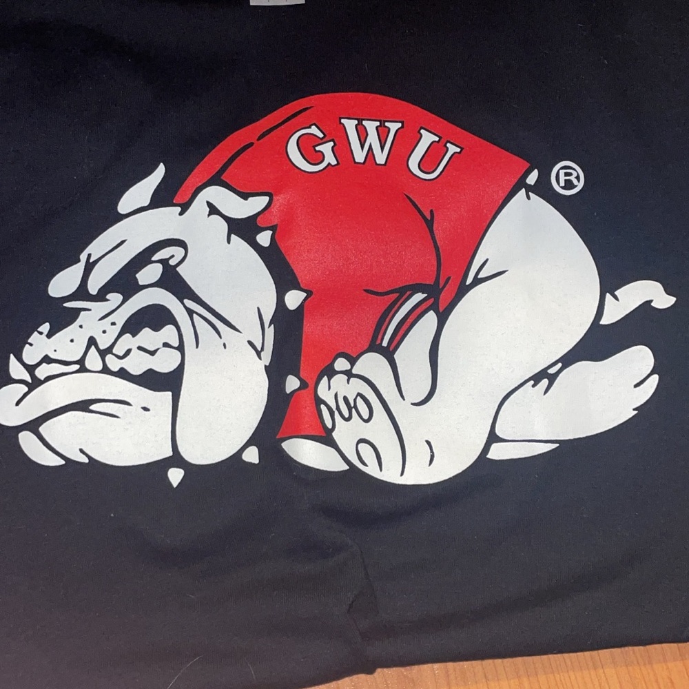 Women's Black and Red Short Sleeve Tee